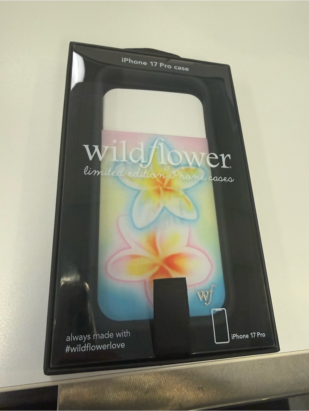 Wildflowers iPhone 17 Pro Case - Pastel Pink Blue Yellow Floral